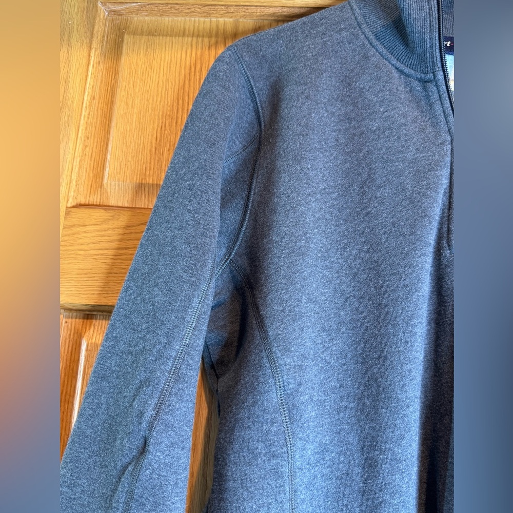 SPORT TEK Gray Quarter-Zip Pullover with Embroidered Logo - Picture 2 of 7